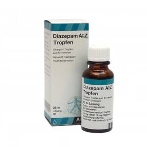 Diazepam-Tropfen AbZ Benzodiazepine
