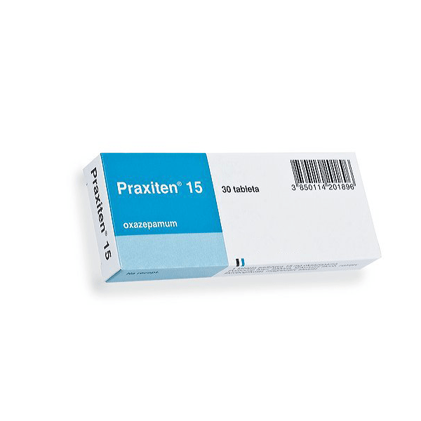 Praxiten (Oxazepam, Benzodiazepine)