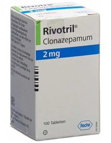 Rivotril 2 mg Clonazepam