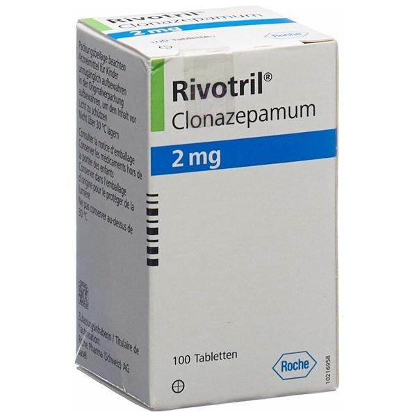 Rivotril 2 mg Clonazepam