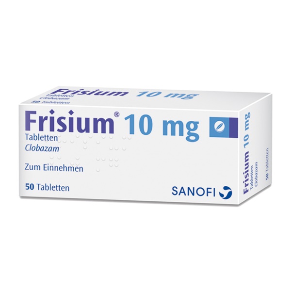 Frisium Clobazam 10 mg