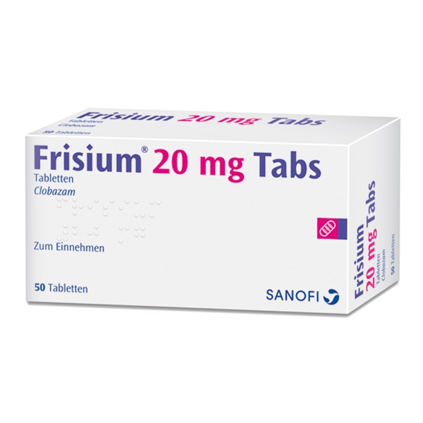 Clobazam Frisium 20 mg